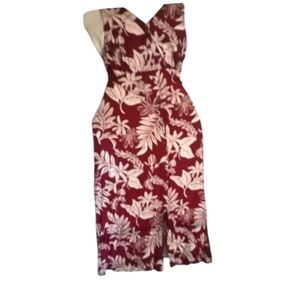 ☀ Flowing Paradise Found Maxi Dress- Vintage 55" Long - Size: L